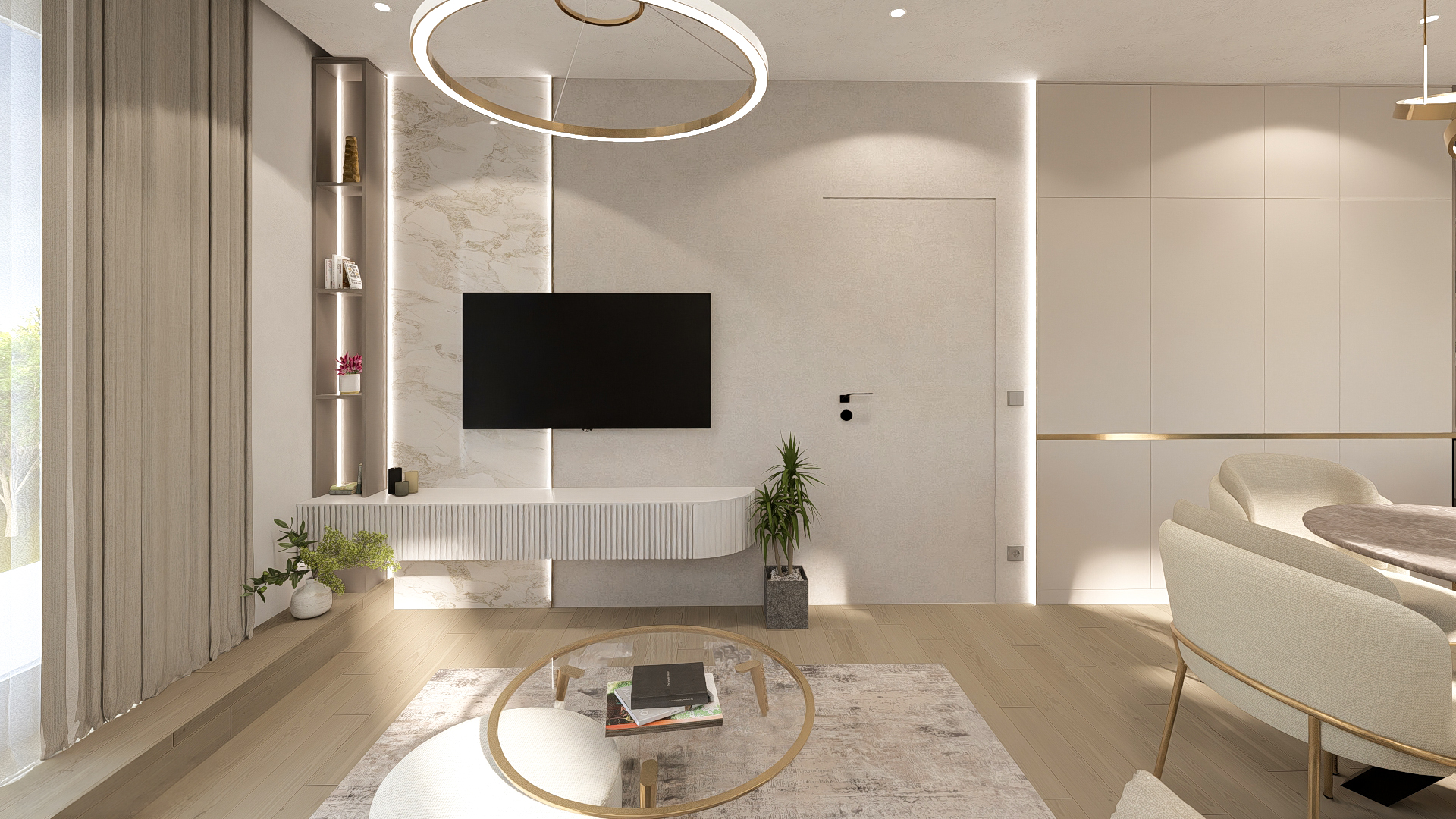 III.01 Penthouse enteriőr